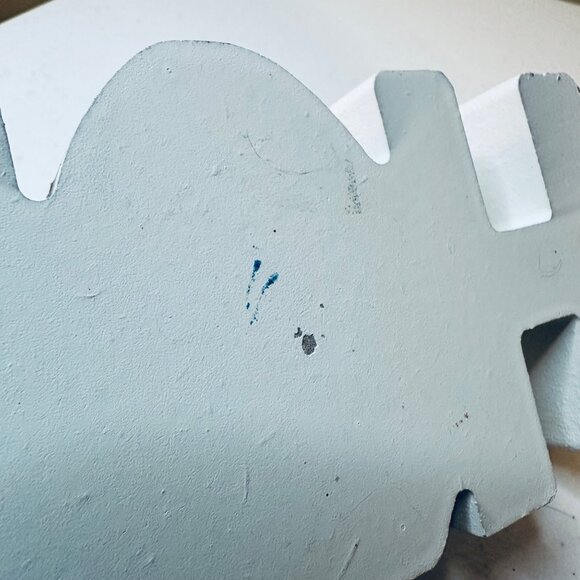 Easter HOP wood block decoration spring springtime Easter Egg glitter decoration - Picture 10 of 10